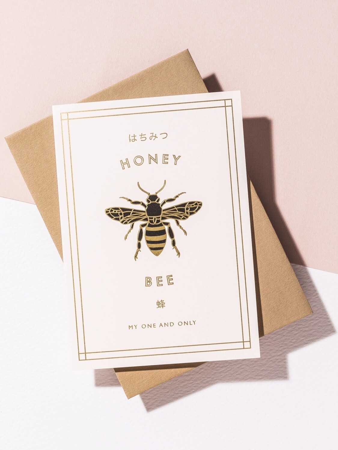 Honey Bee Greeting Card - AL59