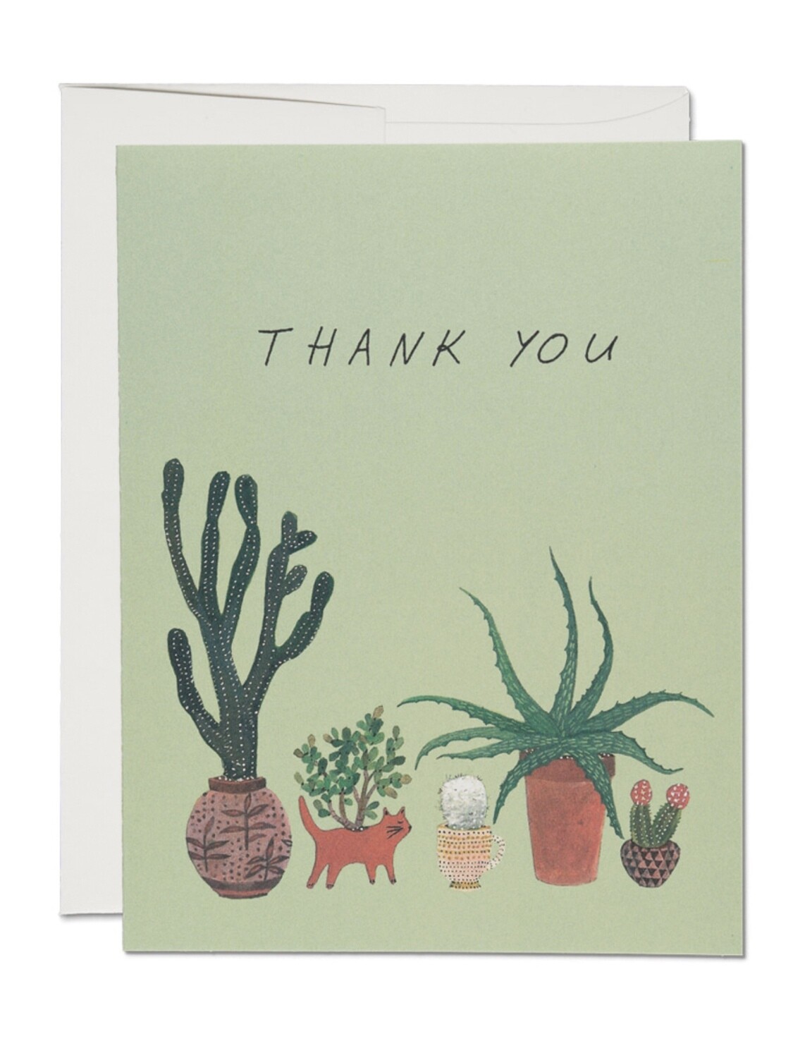 Cactus Thank You Greeting Card - RC80
