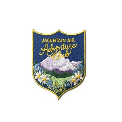 Mountain Air Adventure Club Embroidered Patch - AQPA12