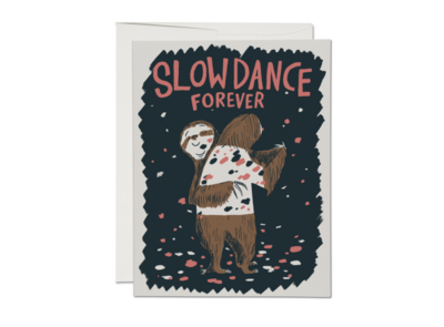Slow Dance Sloths Greeting Card - RC85