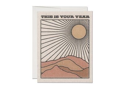 This Is Your Year Greeting Card - RC86