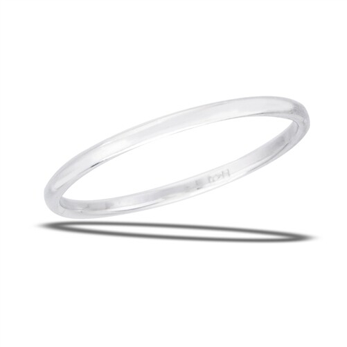 Sterling Silver 1.5mm High Polish Band - RW2112