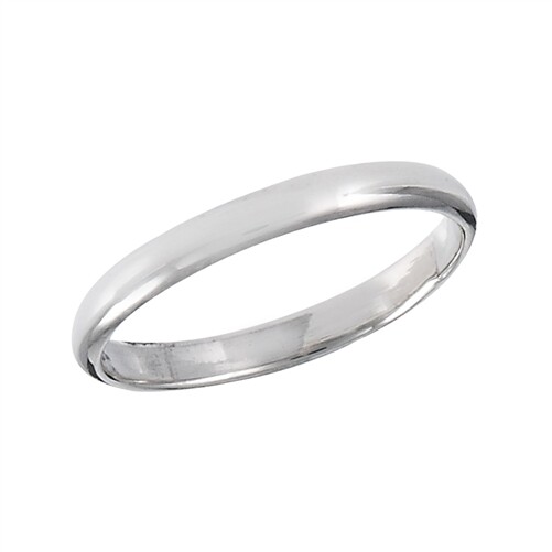 Sterling Silver 2mm High Polish Band - RW3048