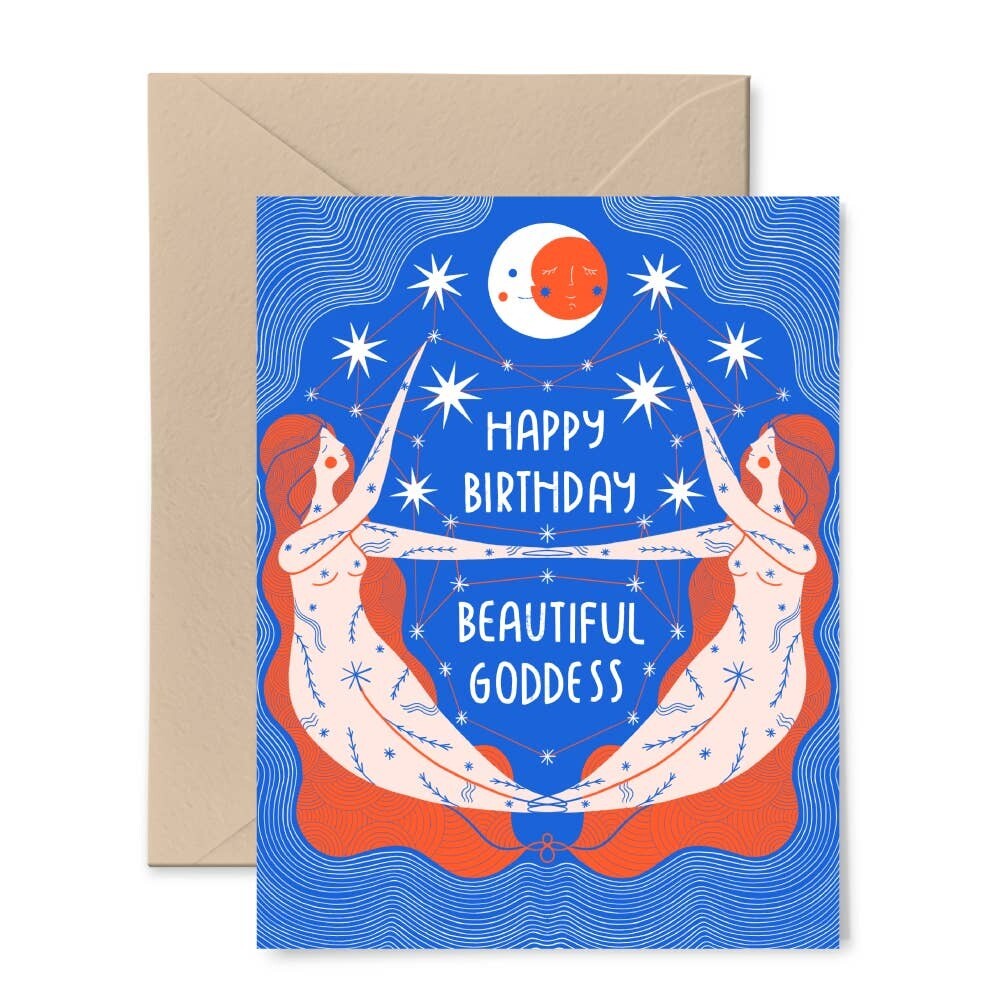 Birthday Goddess Greeting Card - GG11