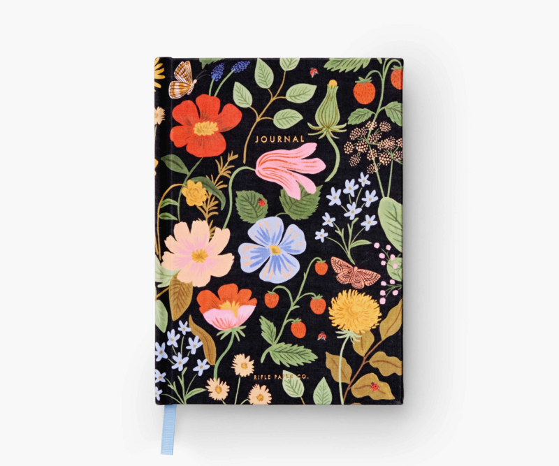 Strawberry Fields Fabric Journal - Rifle Paper Co. RPC43