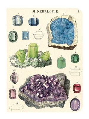Set of 3 Mini Mineralogy Notebooks - CNB-MIN