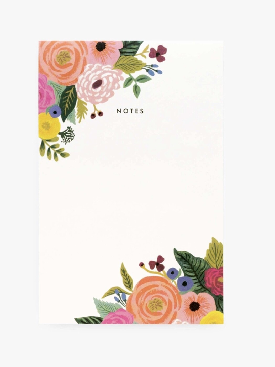 Juliet Rose Notepad - Rifle Paper Co RPC13