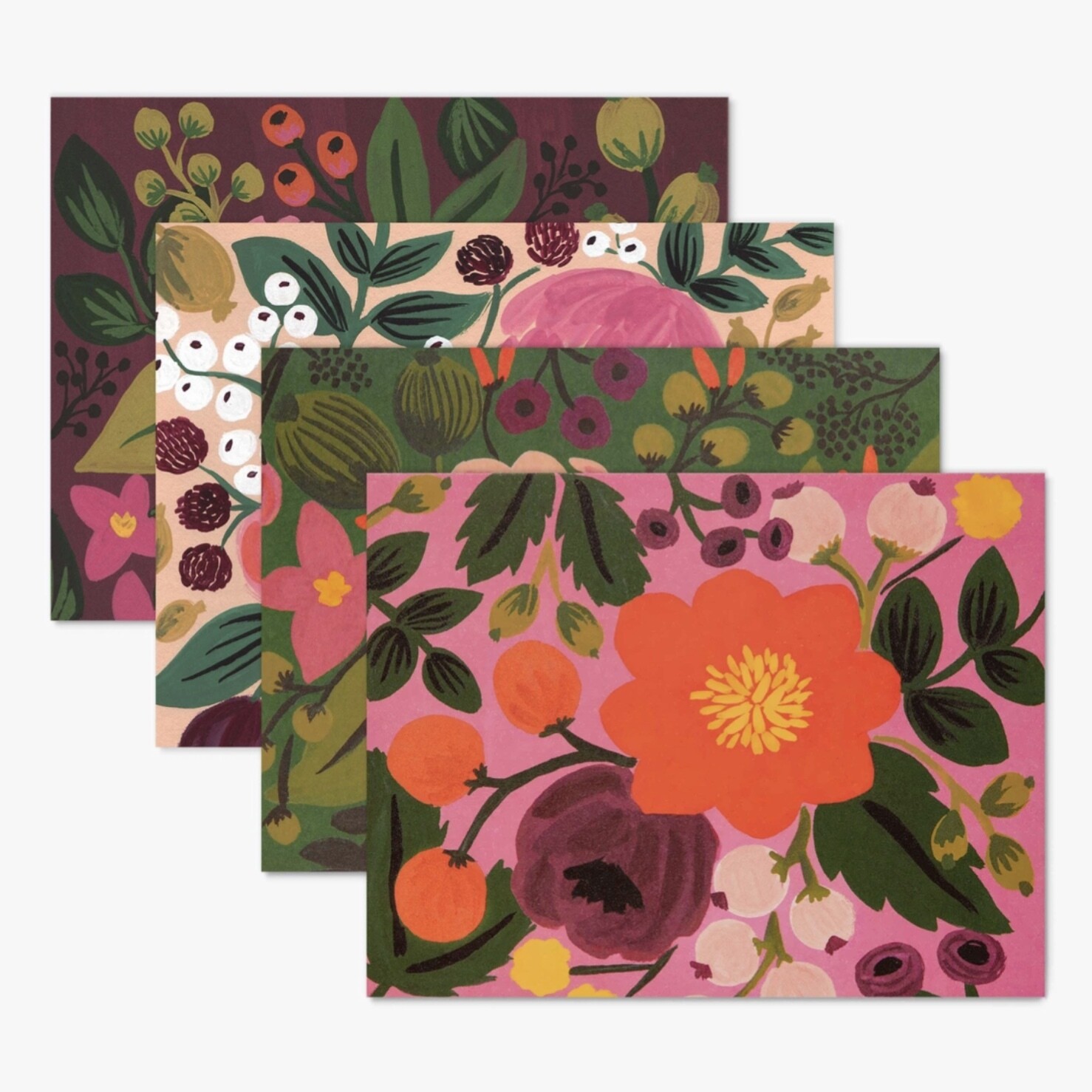 Vintage Blossom Notecards Set - Rifle Paper Co. RPC73