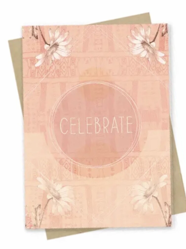 Celebrate Small Greeting Card - PAC168