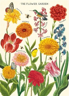 Flower Garden Poster - 20” X 28” - #103