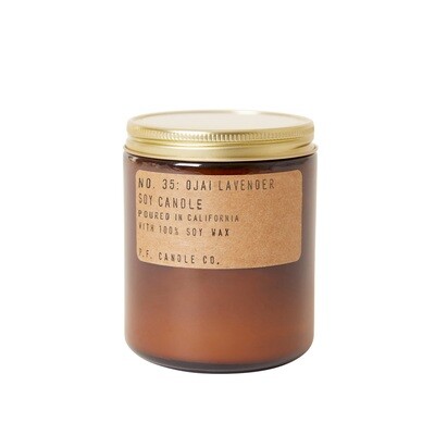 Ojai Lavender 7.2 oz Soy Candle - P.F. Candle Co.