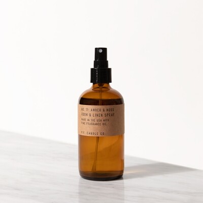 Amber + Moss 7.75 oz Room Spray - P.F. Candle Co.