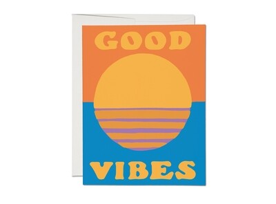 Good Sunny Vibes Greeting Card - RC122
