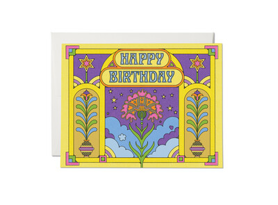 Happy Colors Happy Birthday Greeting Card - RC107