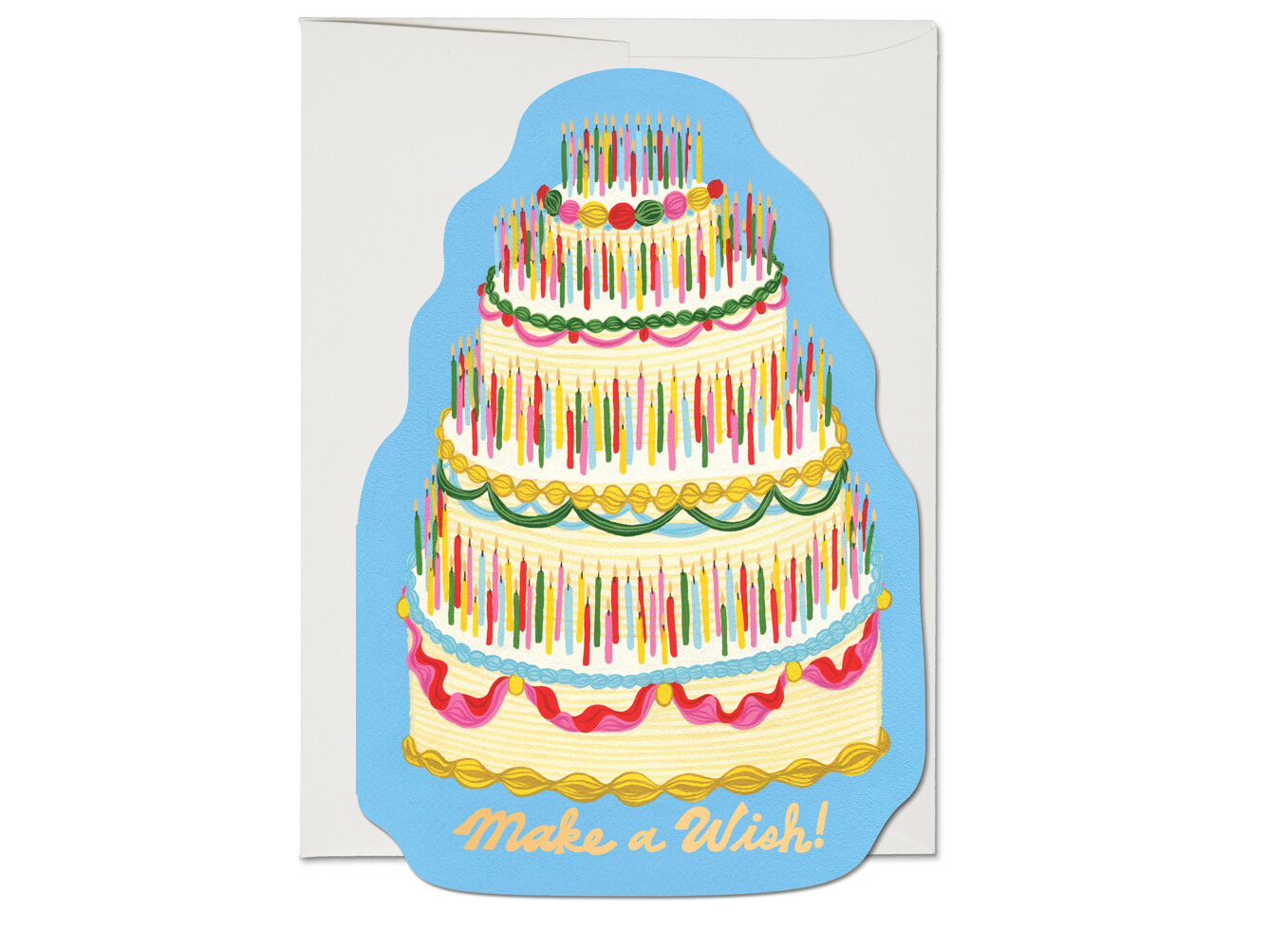 Make a Wish Cake Greeting Card - RC129