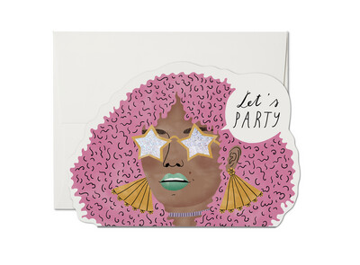 Disco Glam - Let’s Party Greeting Card - RC94