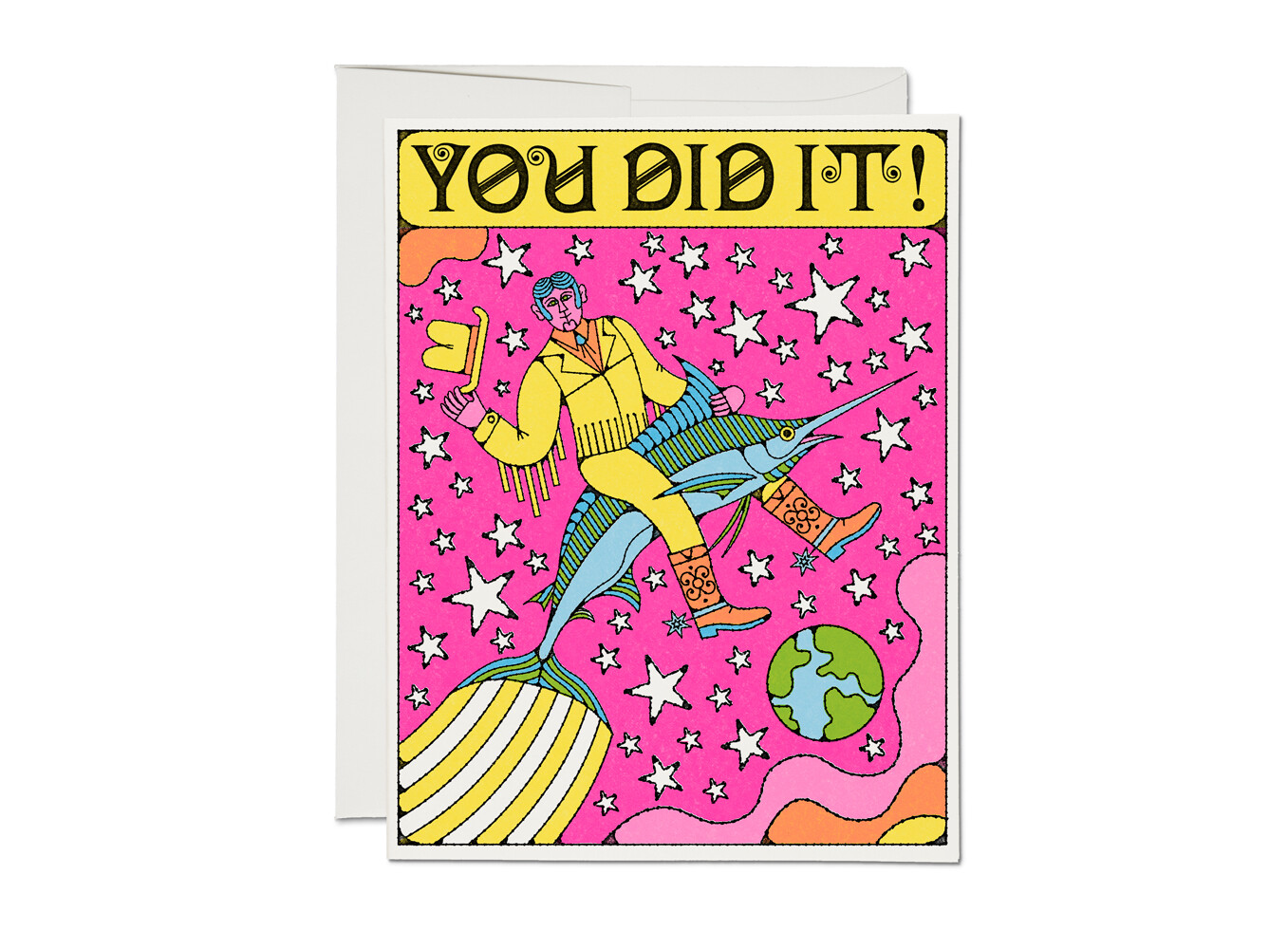 You Did It - Marlin Rodeo Greeting Card - RC124