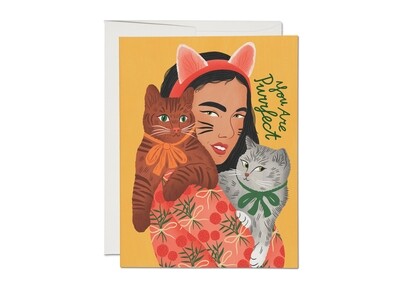 You Are Purrfect Greeting Card - RC111