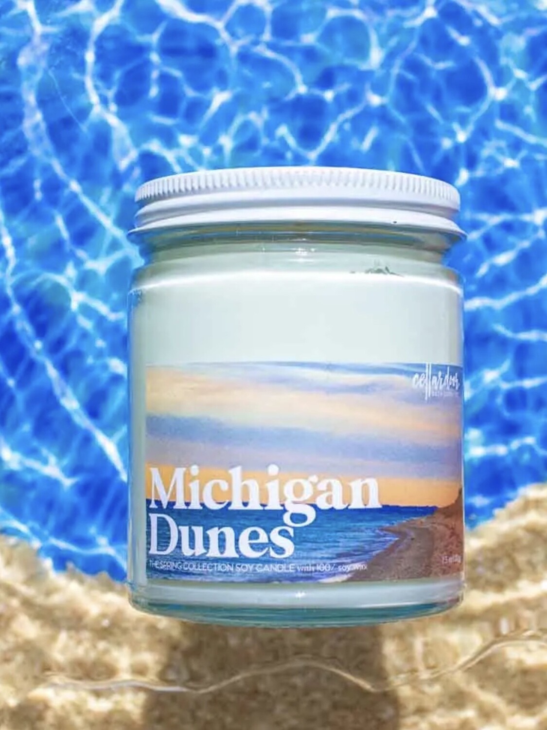 Michigan Dunes 7.5 oz Soy Candle 