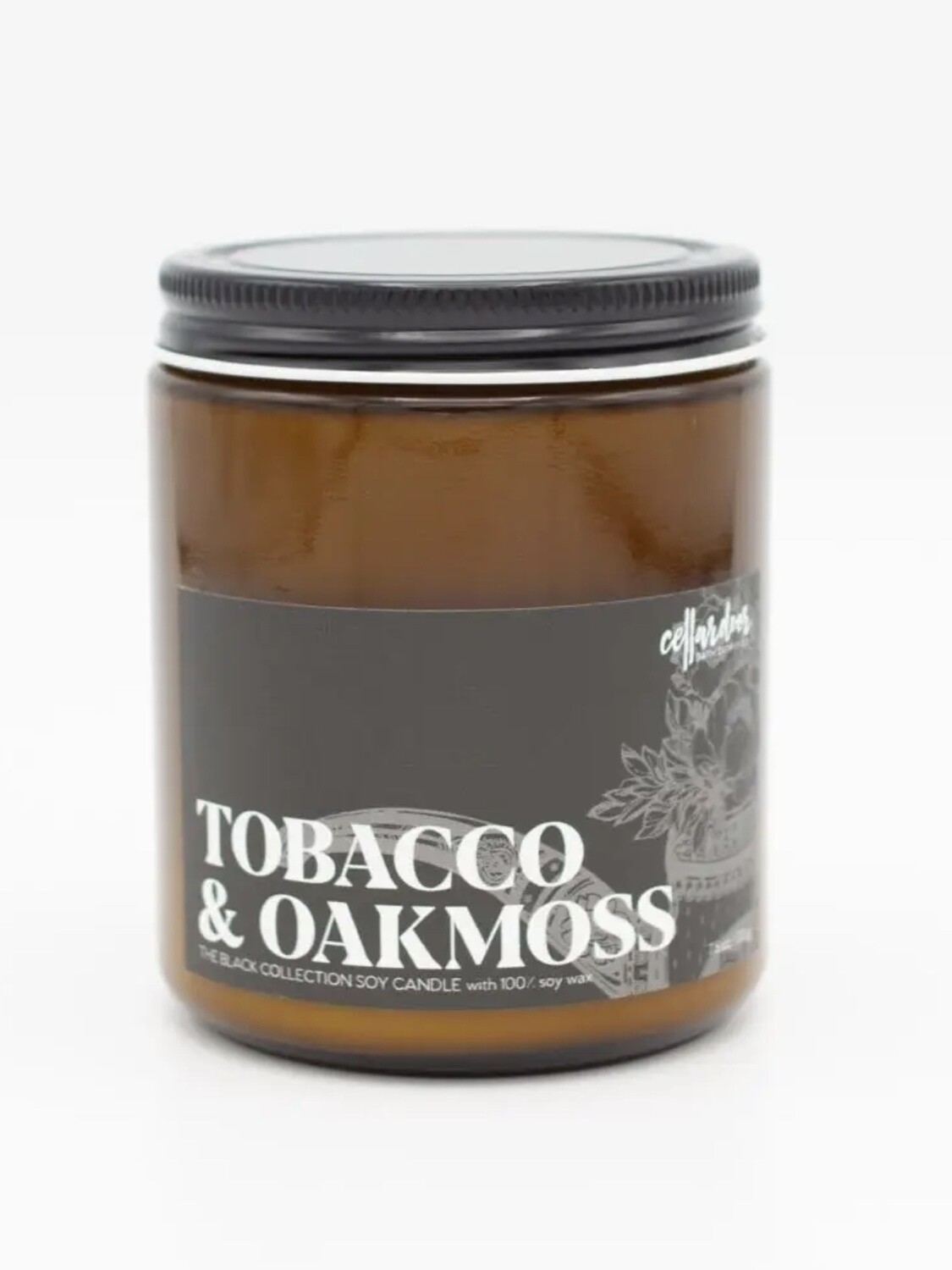 Tobacco & Oakmoss 7.5 oz Soy Candle 