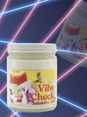 Vibe Check  7.5 oz Soy Candle 