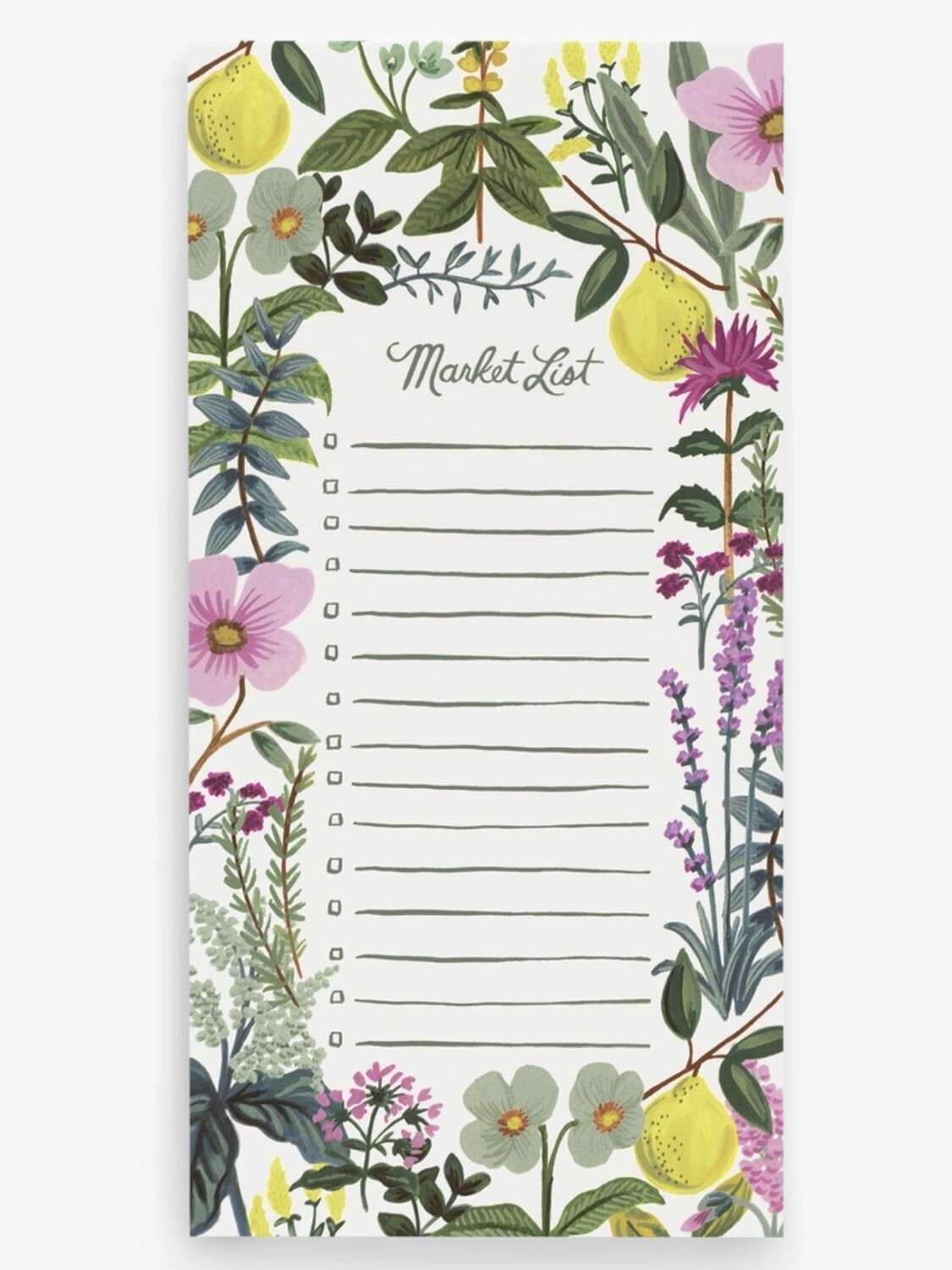 Herb Garden Market Pad - Rifle Paper Co. RPC83