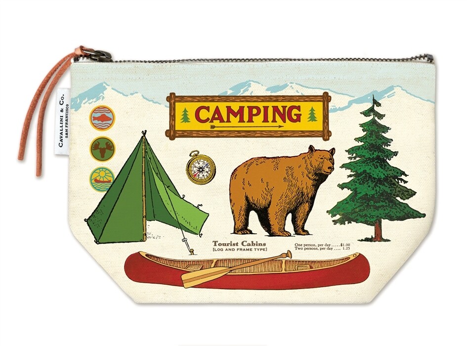 Camping Vintage Pouch 