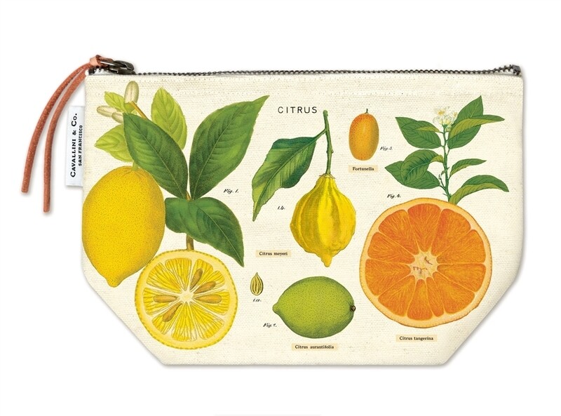 Citrus Vintage Pouch