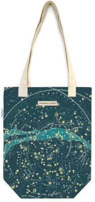 Celestial Canvas Tote Bag 