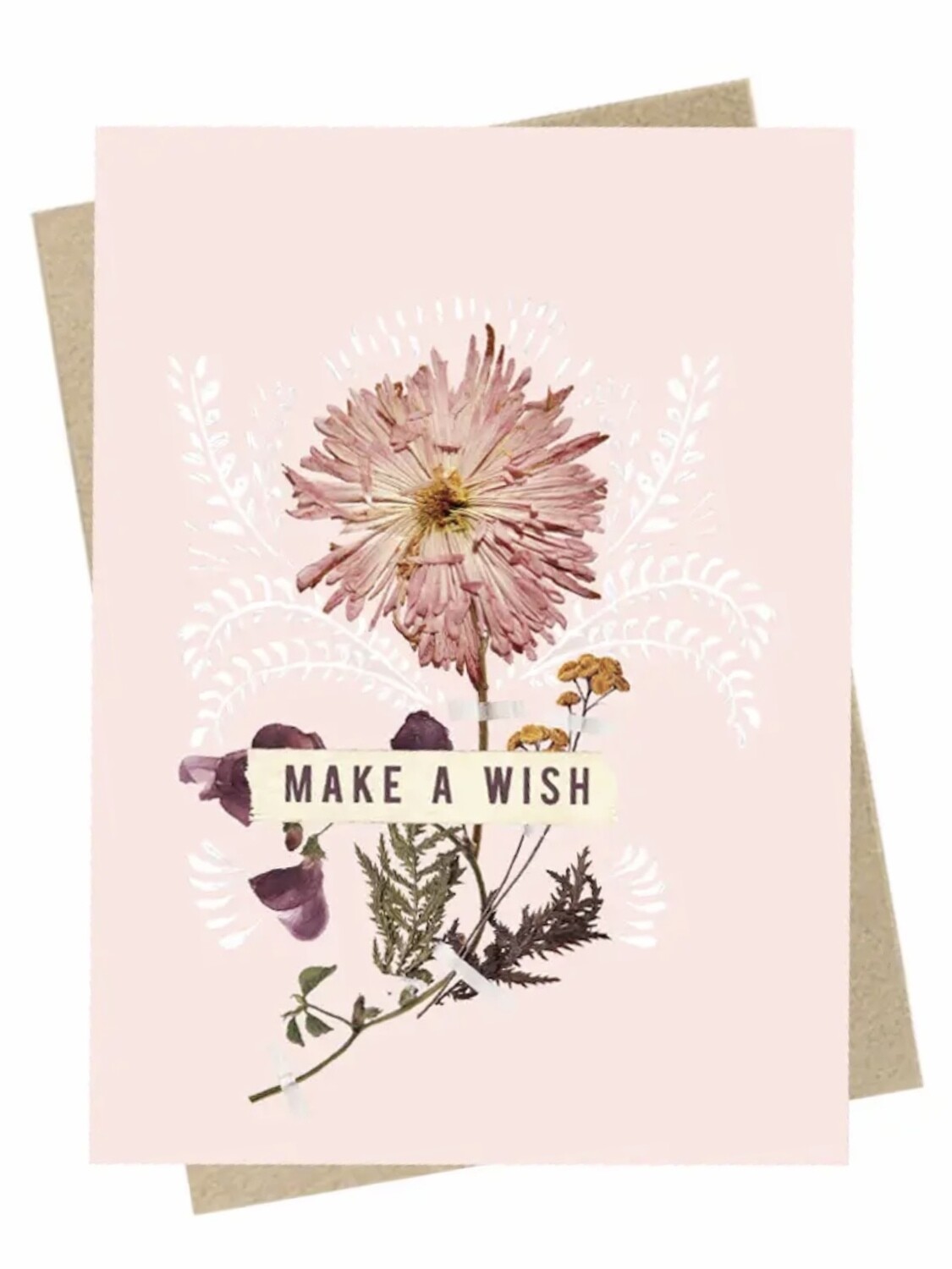 Pink Wish Small Greeting Card - PAC192