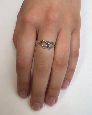 Sterling  Silver Little Butterfly Ring - RW2296