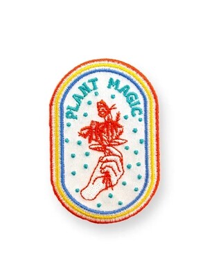 Plant Magic Embroidered Patch - AQPA16