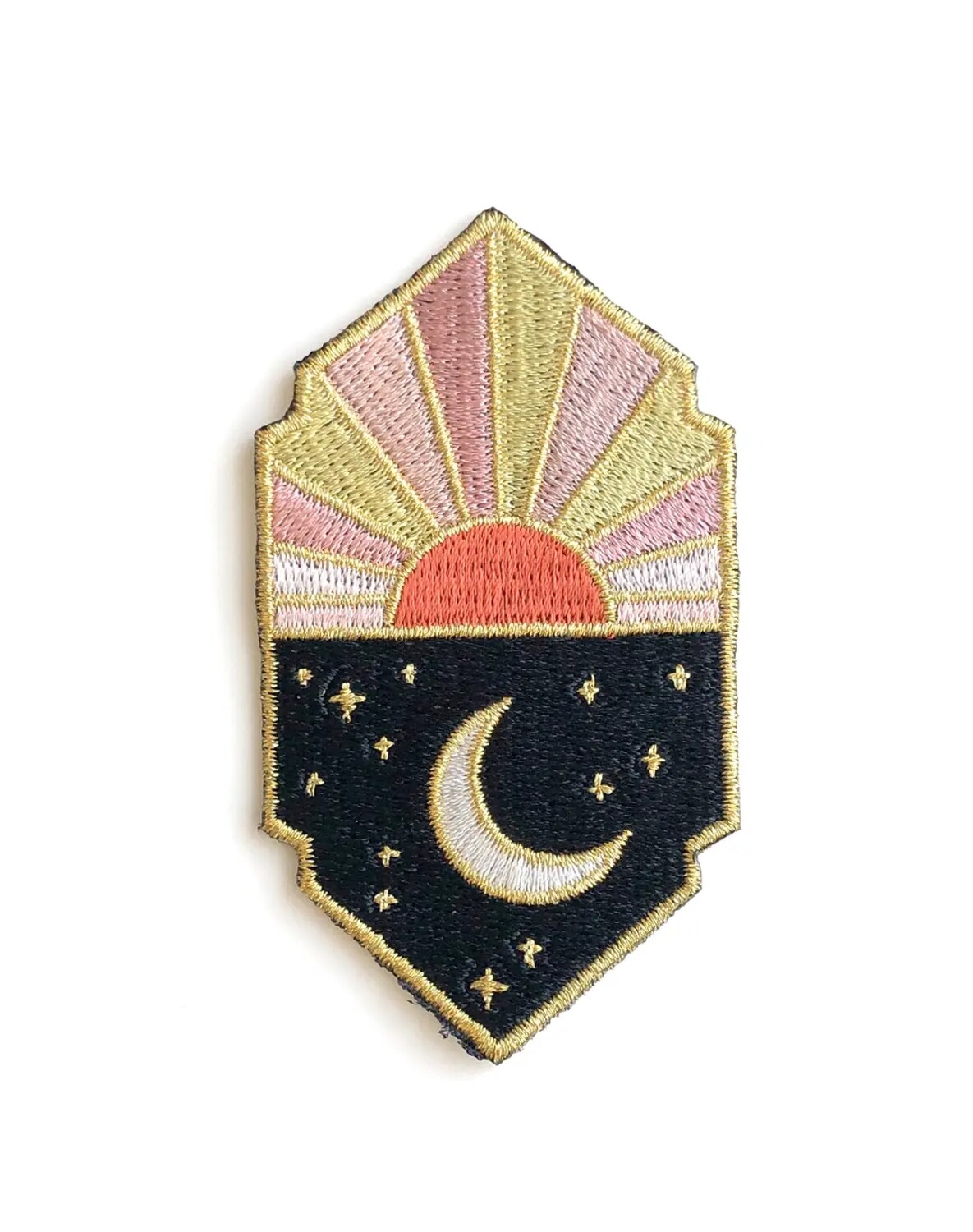 Sun & Moon Embroidered Patch - AQPA25