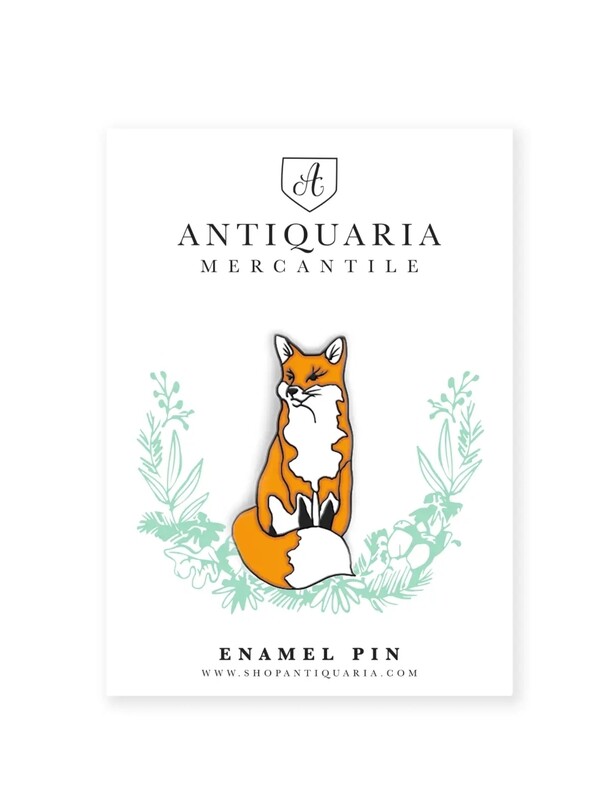 Fox Enamel Pin - AQP17