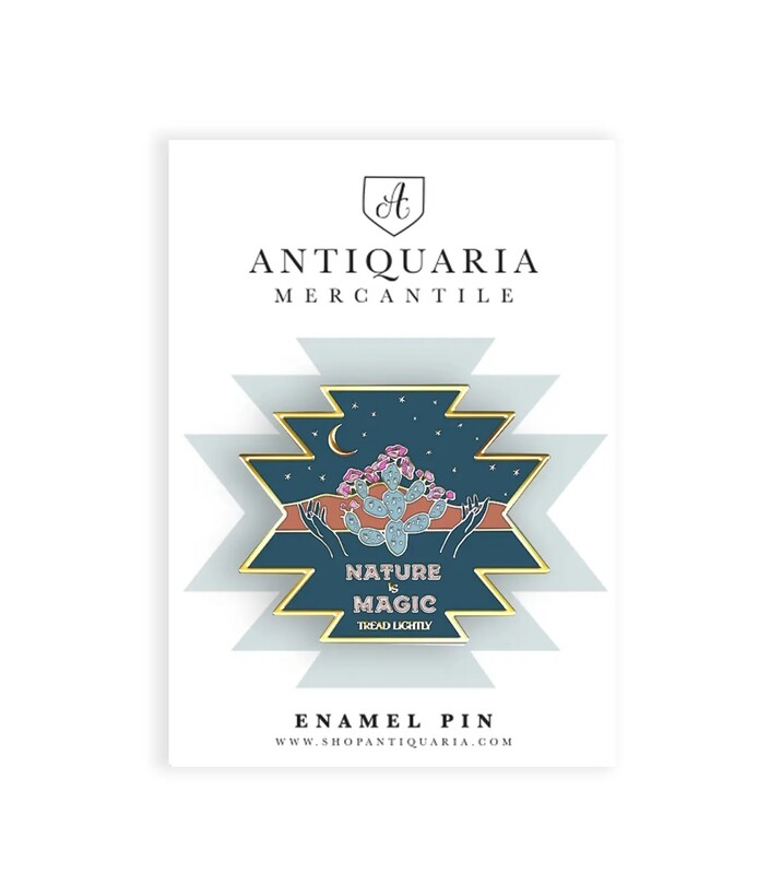 Nature Is Magic Enamel Pin - AQP19