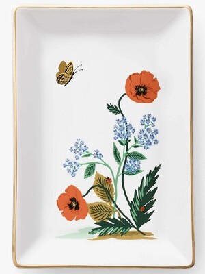 Poppies Catchall Tray - Rifle Paper Co. - RPC88