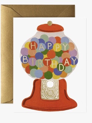 Gumball Birthday Card - Rifle Paper Co. RPC177