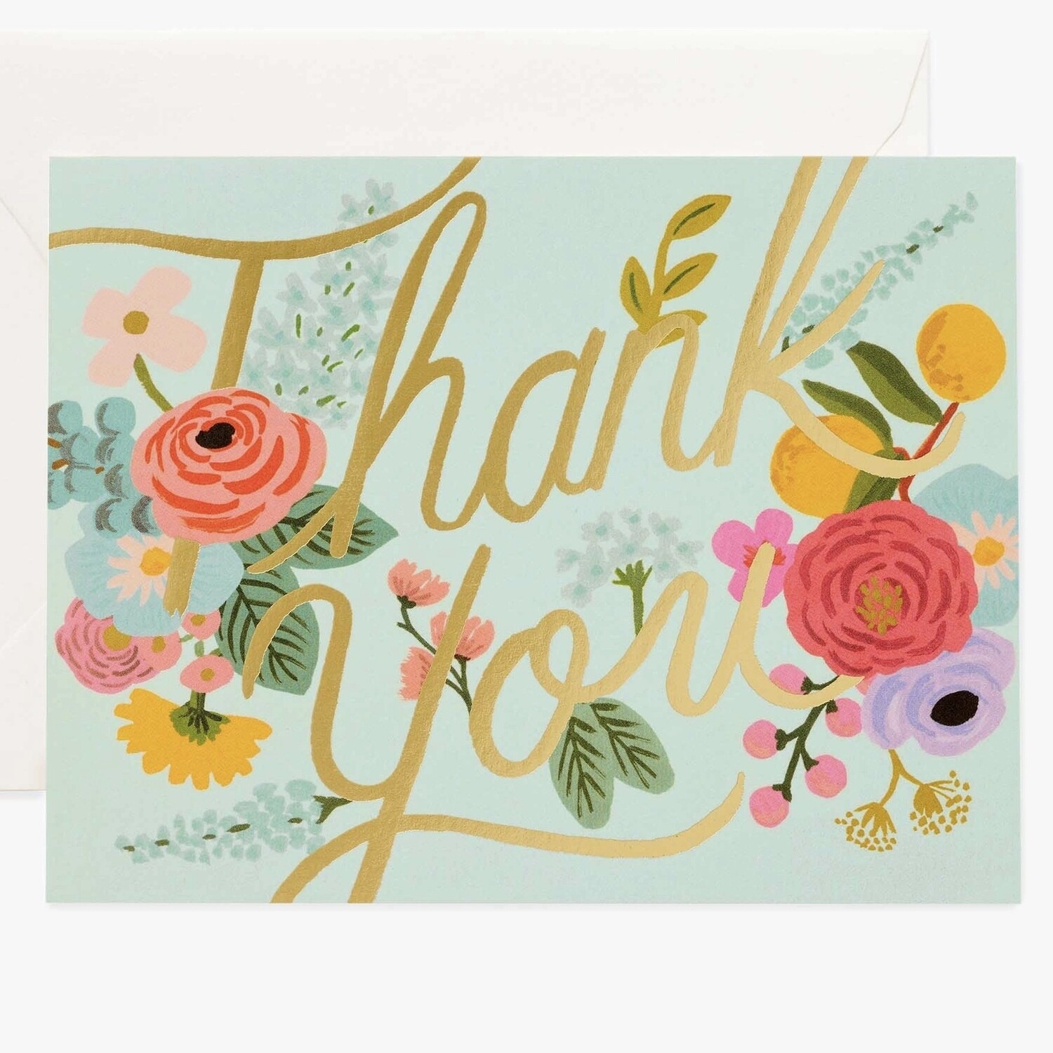 Mint Garden Thank You Card - Rifle Paper Co. RPC180