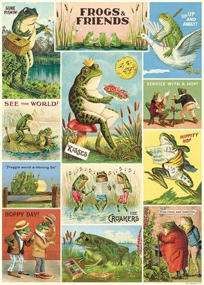 Frogs &amp; Friends Poster  - 20” X 28” - #209