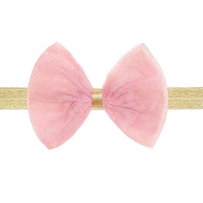 Blush Pink Tulle Headband