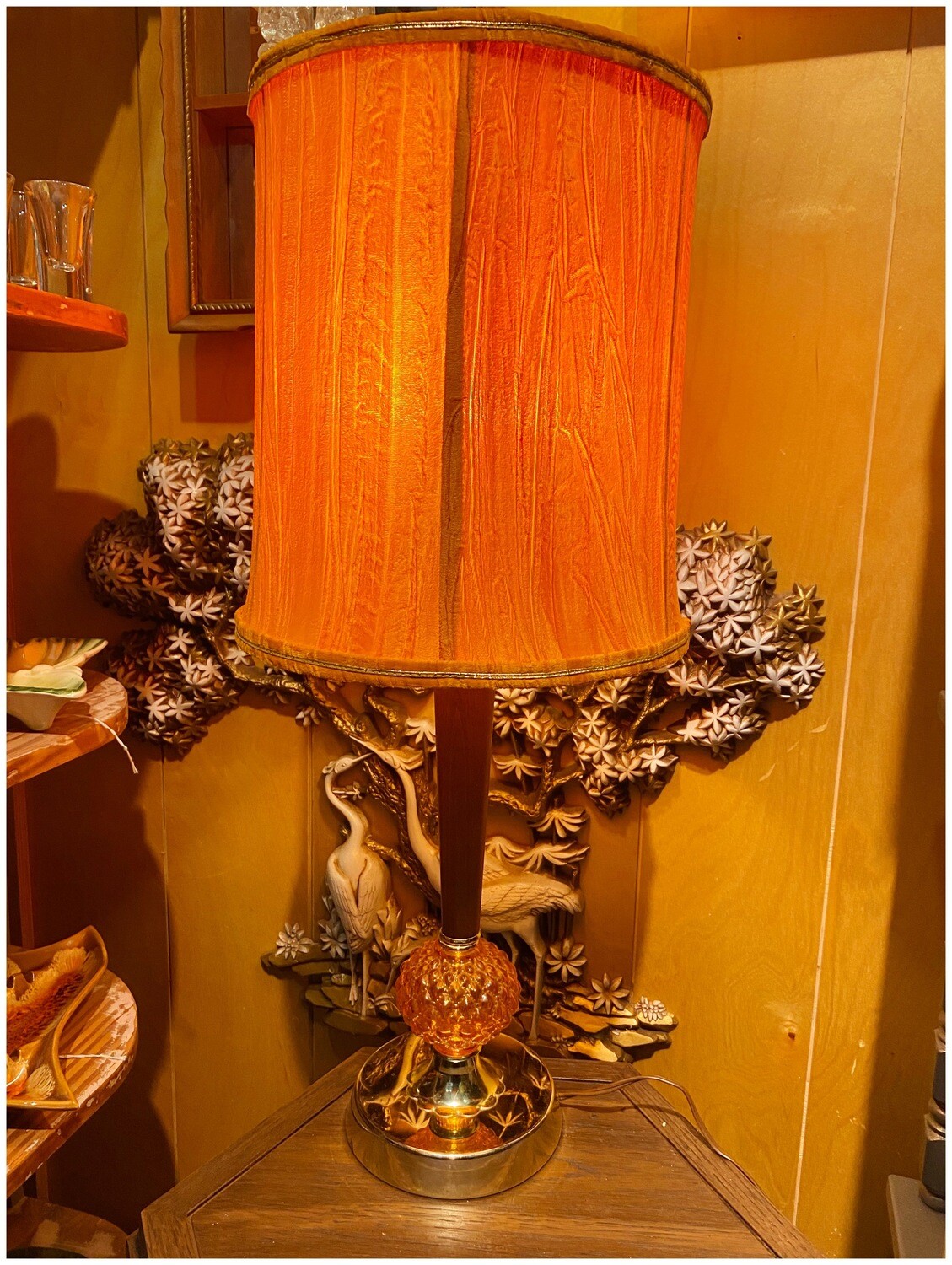 mid century lamp base