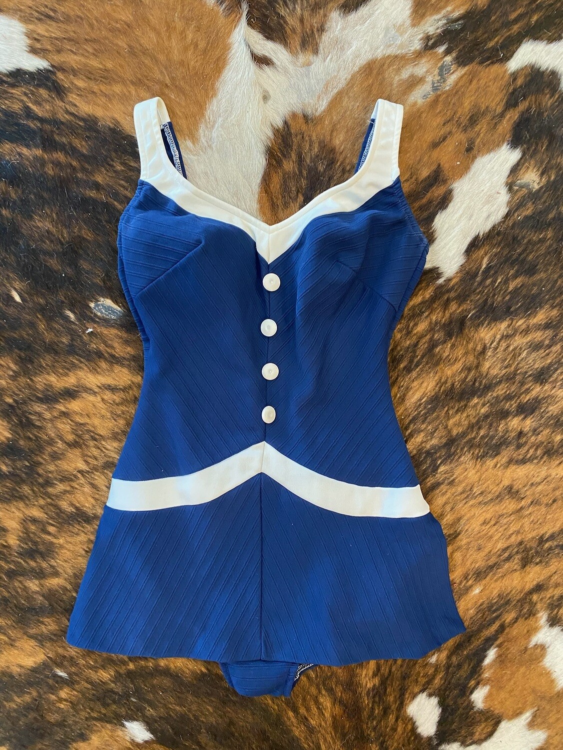 Sears swimdress top