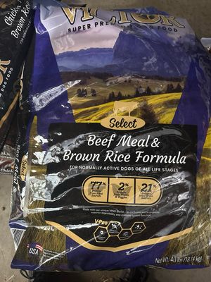 Victor Beef &amp; Brown Rice 40lb