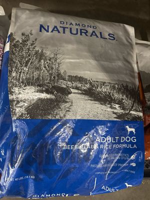 Diamond Nat Adult Dog Beef &amp; Rice 40lb 