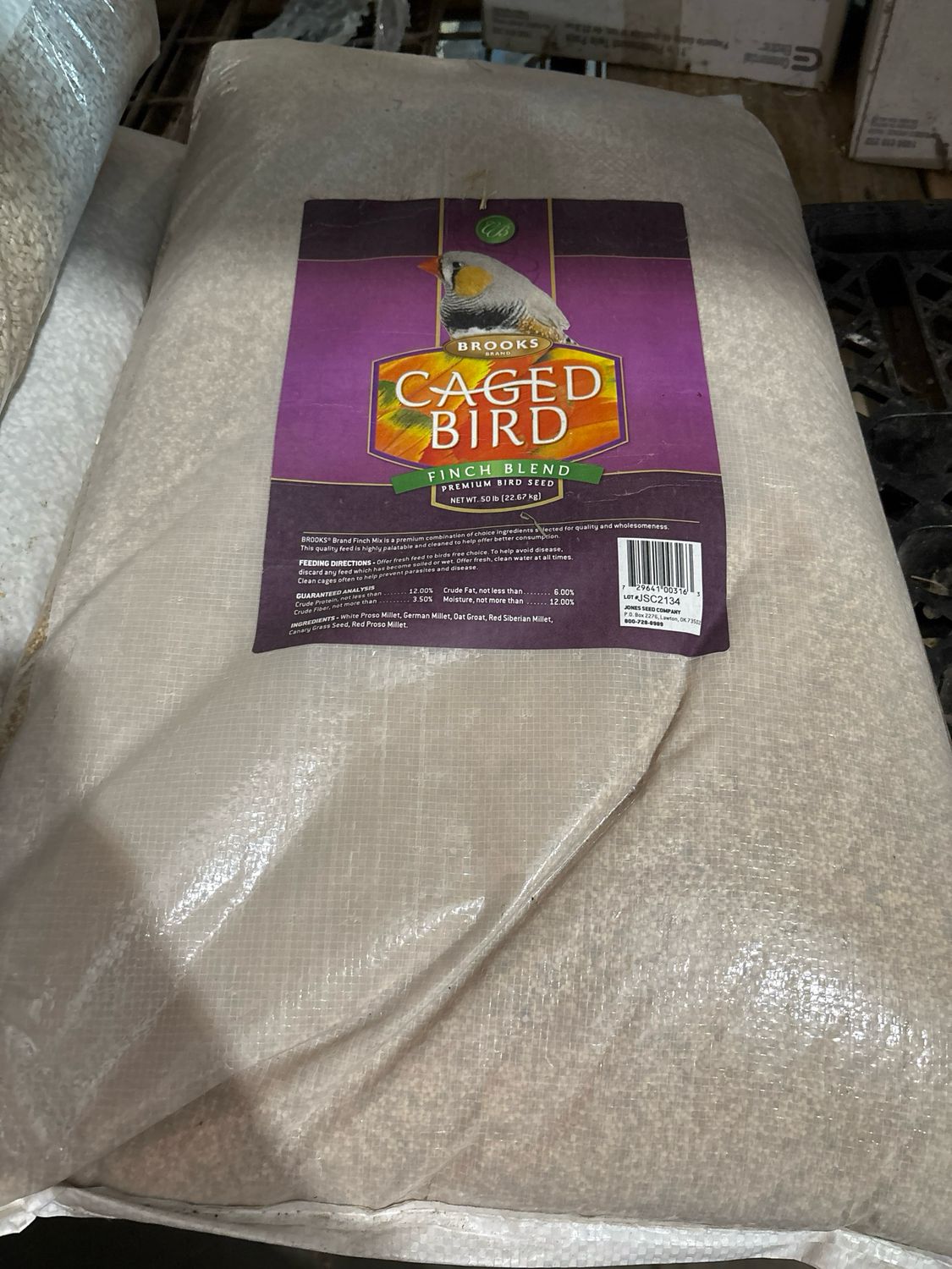Brooks Finch Blend 50lb