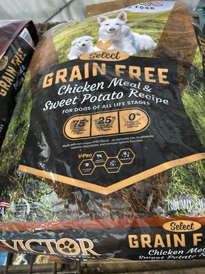 Victor Chicken &amp; Sweet Potato 30lb 