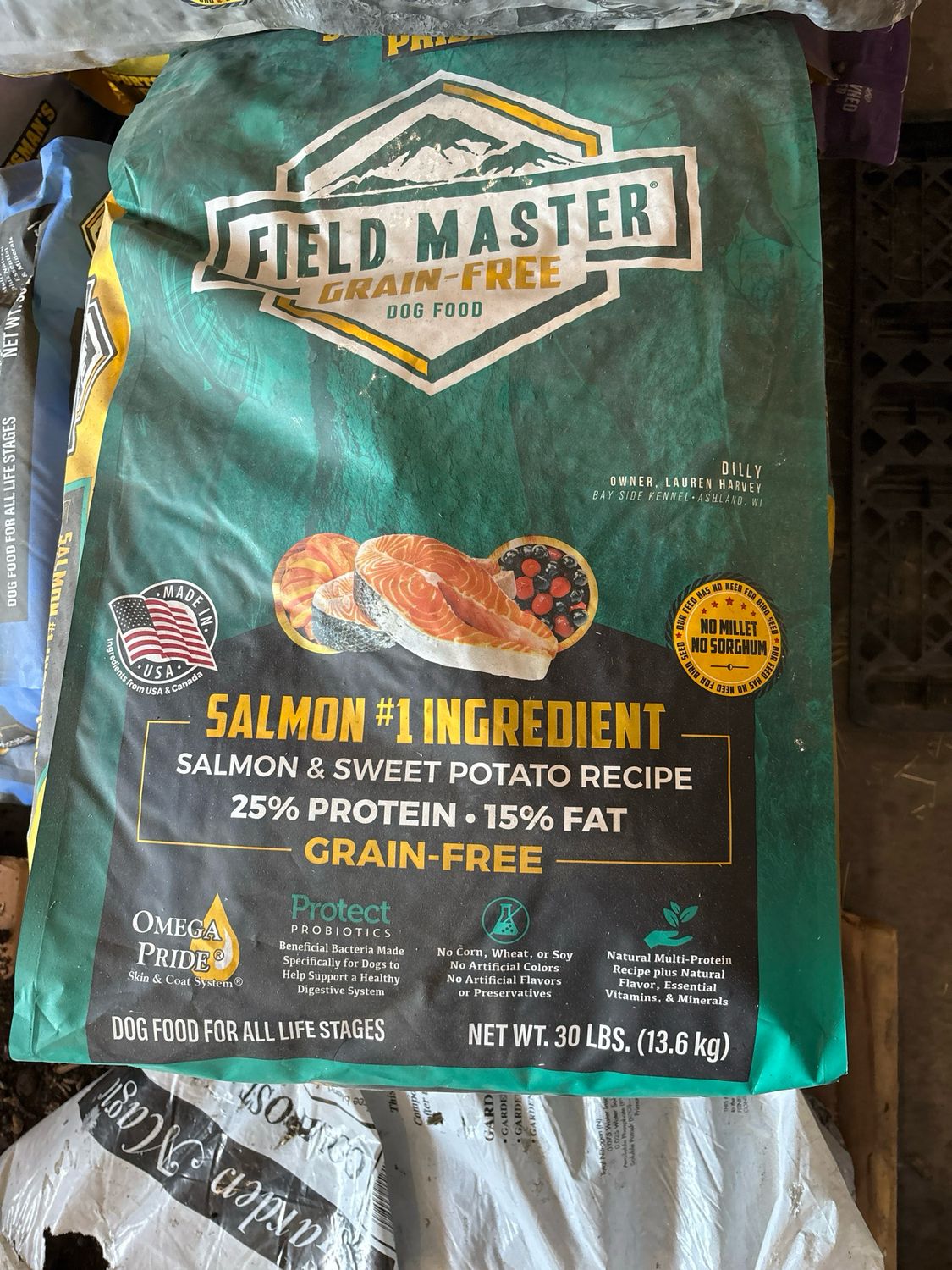 Field Master Grain Free Salmon 30lb