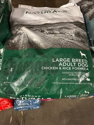 Diamond Nat Large Breed Adult CHICKEN &amp; Rice 40lb 