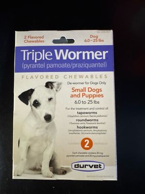Triple wormer 6lbs-25lbs