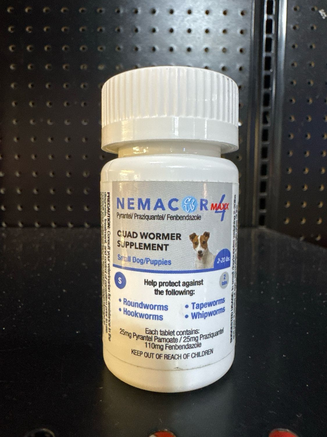 Nemacor Max4 Small Dog 2ct
